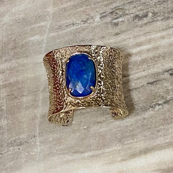 Kendra Scott vintage lapis cuff - Picture 4 of 5